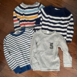 Bundle of 4 H&M Sweaters 1 1/2-2years